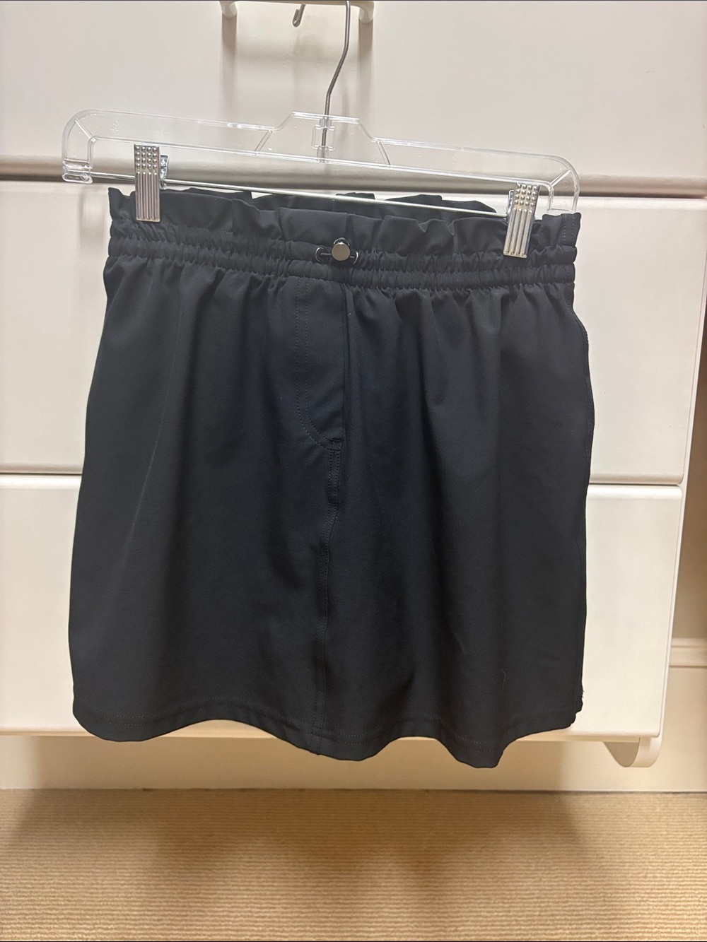 SPANX Black Performance Athletic Skirt